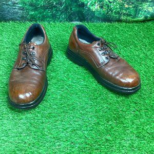 Red Wing Brown Leather Lace Up Oxford Shoes 11D
